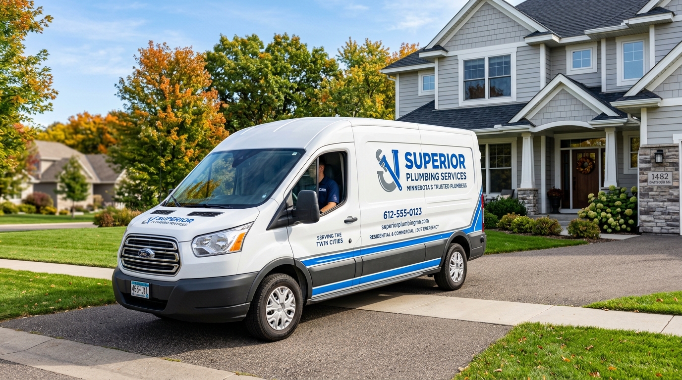 Get It Done Plumbing service van in Shakopee MN